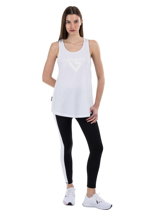 Training Women's Set with High Waist Black Leggings