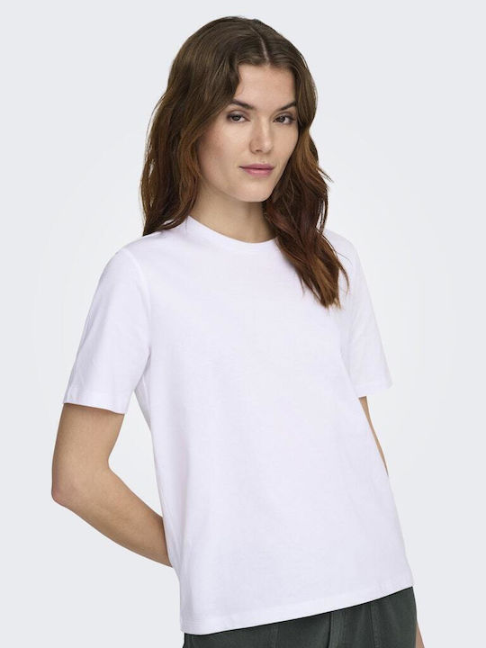 Freja Damen Sport Bluse Kurzärmelig Schnell trocknend White