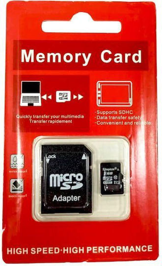 Micro 4GB Class 10 με αντάπτορα