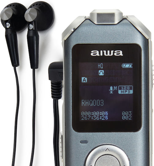Aiwa Voice Recorder DVR-M700 with Internal Memory 16GB