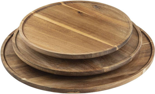 Tablecraft Ξύλινος Δίσκος Σερβιρίσματος 45.5x45.5x4cm