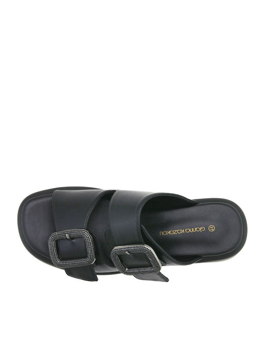 Felis Women's Black Summer Platforms