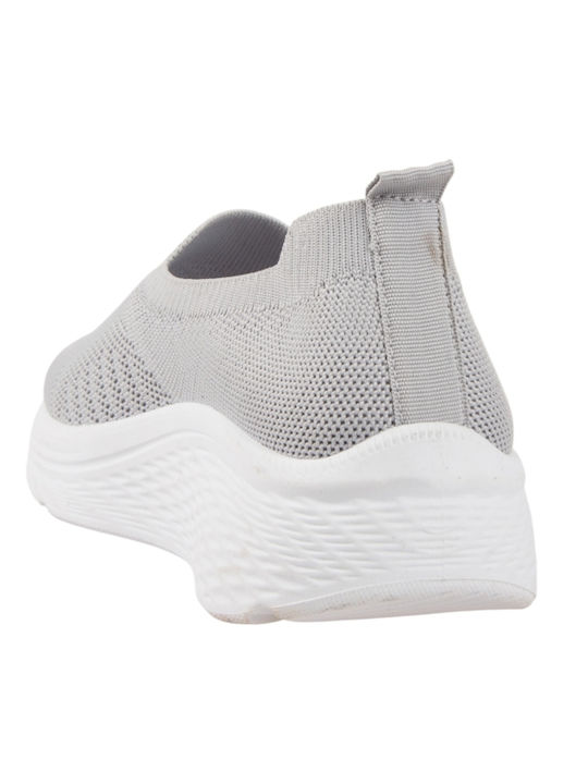 Γυναικεία Slip-On Γκρι