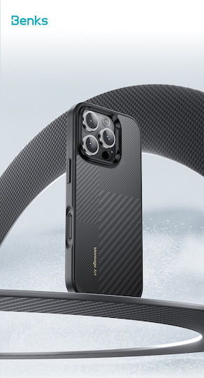 Задна корица Aramid Fiber Черен (iPhone 16 Pro)