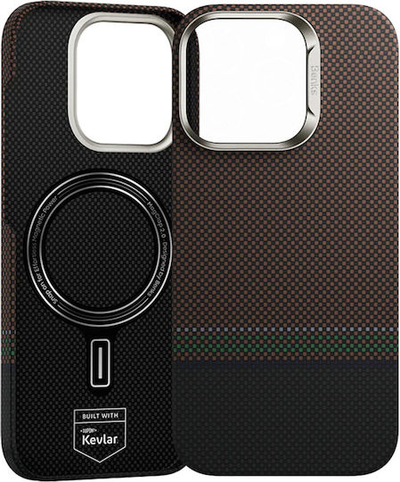 360 Full Cover Aramid Fiber Gri (iPhone 16 Pro Max)