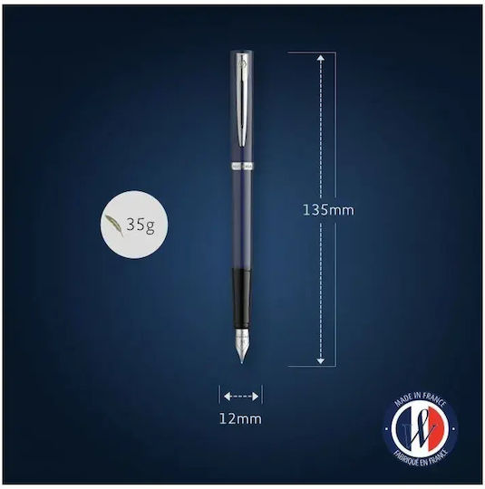 Waterman Πένα Γραφής Fine 0.6mm Μπλε