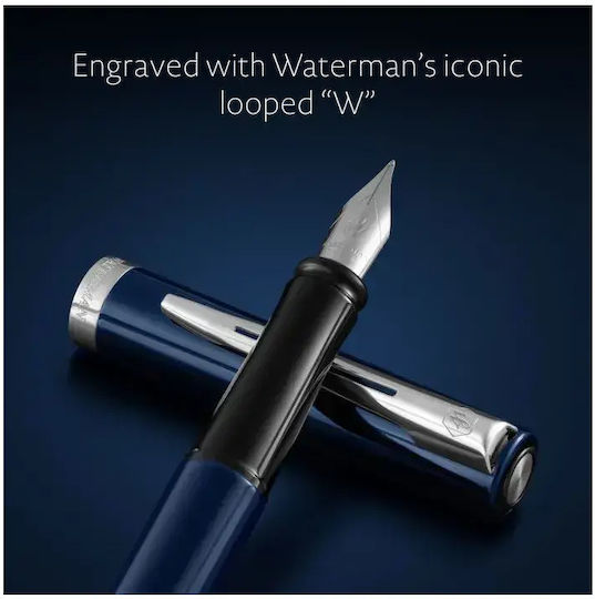 Waterman Πένα Γραφής Fine 0.6mm Μπλε
