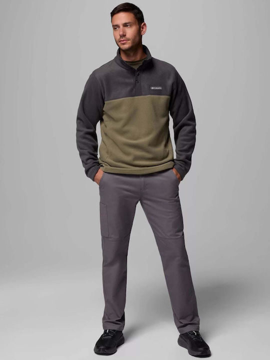 Steens Mountain Sportlich Langarm Mehrfarbige Herrenbluse