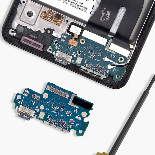 Επαφή Φόρτισης Samsung Sm-a536b Galaxy A53 5g Επαφή Κάρτας Sim Original Gh59-15556a