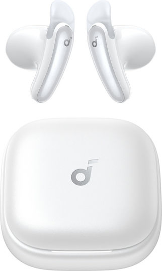 Soundcore by Anker Liberty Buds ANC Bluetooth Handsfree Слушалки с Устойчивост на Изпотяване и Калъф за Зареждане Бели
