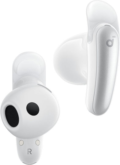 Soundcore by Anker Liberty Buds ANC Bluetooth Handsfree Слушалки с Устойчивост на Изпотяване и Калъф за Зареждане Бели