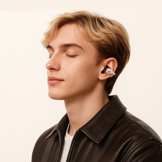 Acefast Aceclip Pro Offenes Ohr Bluetooth Kopfhörer mit Schweißbeständigkeit und Ladekoffer Schwarz