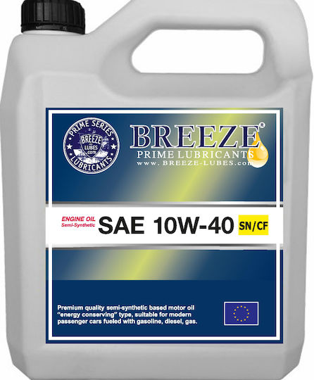 Breeze Λάδι Αυτοκινήτου 10W-40 4lt