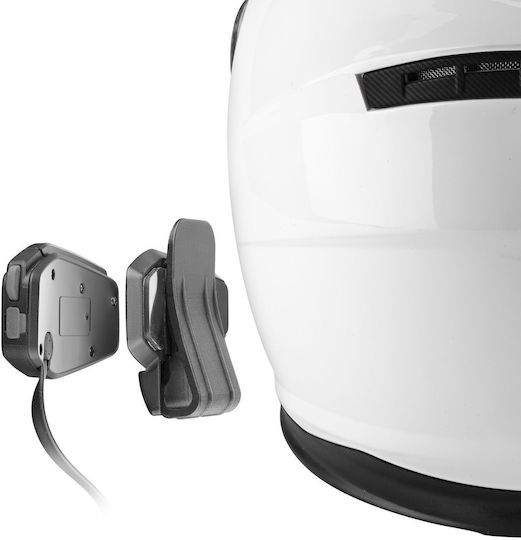 Interphone Ενδοεπικοινωνία Διπλή για Κράνος Μηχανής με Bluetooth