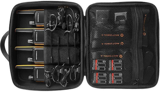 Motorola Talkabout T82 Extreme Transmițător Wireless PMR 0.5W cu Ecran Monocrom Set 4buc