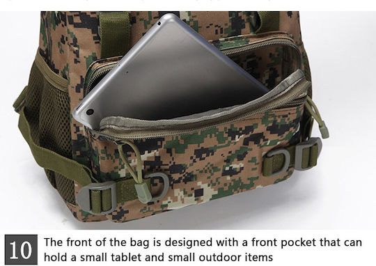 Rucsac Militar de Spate din Cordura Multicam 20l