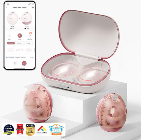 Momcozy Pump Ηλεκτρικό Διπλό Θήλαστρο
