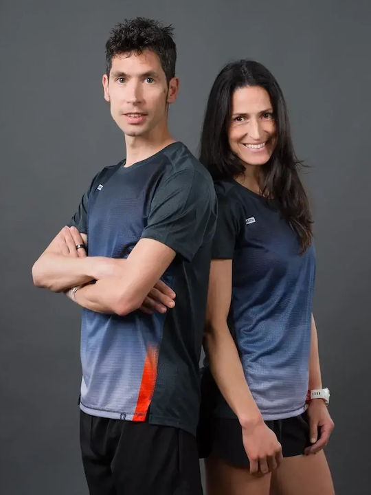 Technical Shirt Wave Storm Αθλητική Μπλούζα Κοντομάνικη Γκρι