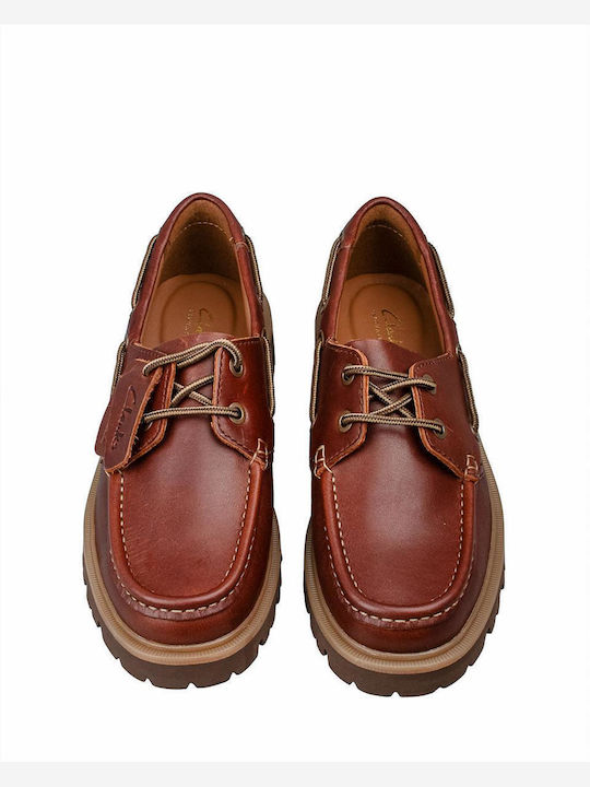 Boat Ανδρικά Loafers σε Καφέ Χρώμα