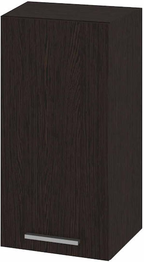 Wall Living Room Cabinet Made of Particle Board Wenge 40x35x65cm