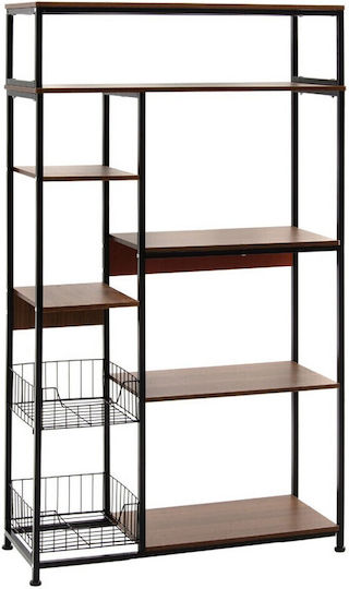 Βιβλιοθήκη Leena 80x30x142εκ. Βιβλιοθήκη Leena 80x30x142εκ.