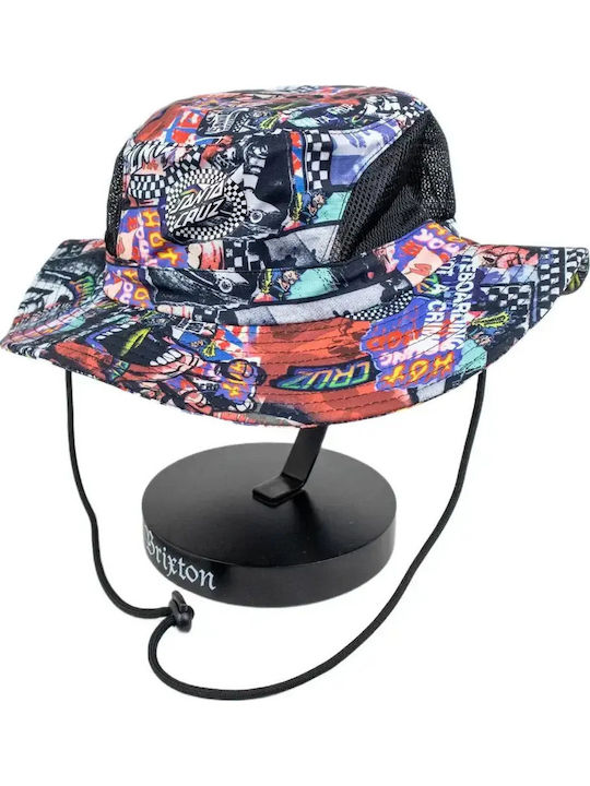 Santa Cruz Fabric Men's Bucket Style Multicolour Hat