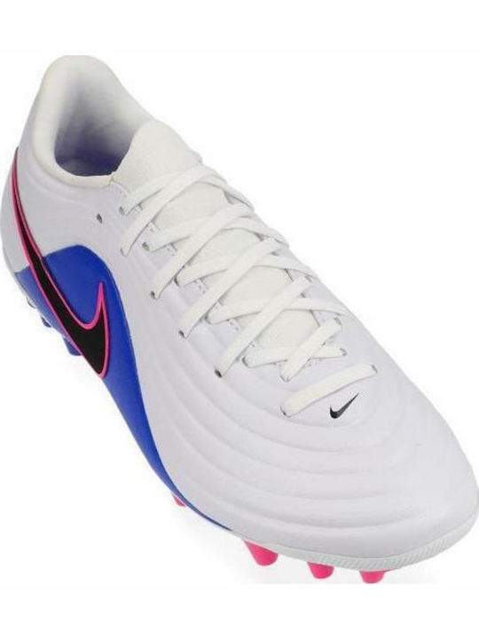 Nike Tiempo Football Shoes with Cleats AG White