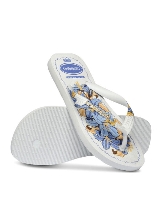 Top Tropicalia Vibes II Flip Flops in White Colour