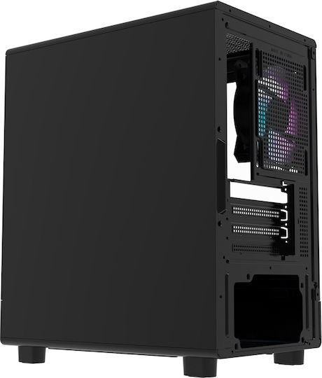 Darkflash Gaming Micro Tower Κουτί Υπολογιστή με Πλαϊνό Παράθυρο Μαύρο