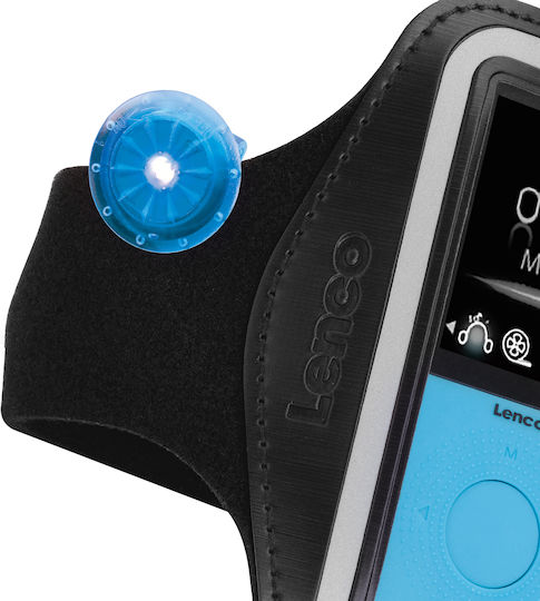 Lenco Podo 153 MP3 Player (4GB) with TFT 1.8" Display Blue