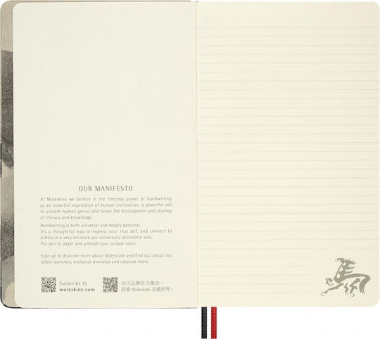 Moleskine Moleskine Notizbuch Groß Geregelt mit Hartcover Rote Farbe