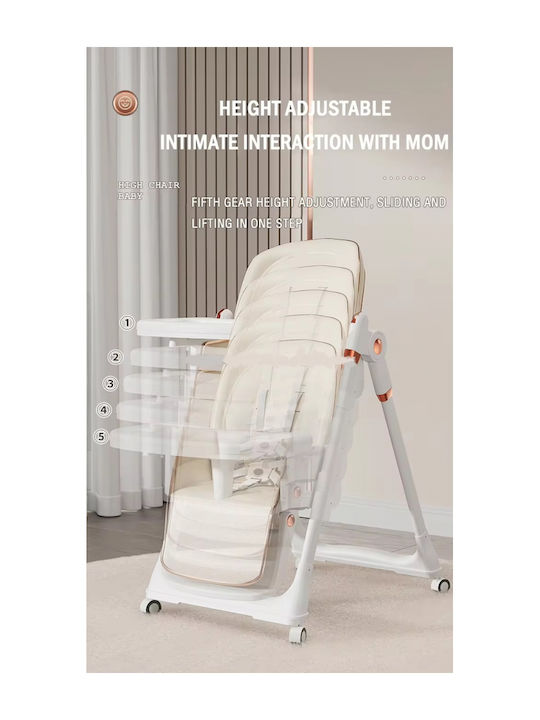 Little Mom Scaun Înalt De Masă Bebe Pliabil 3 În 1 Gri