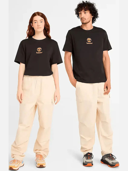 Timberland T-shirt Μαύρο