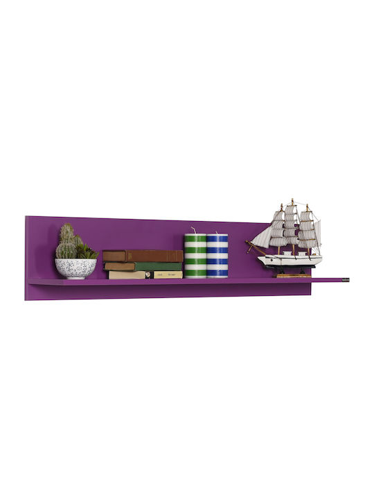 Raft Perete RAF 11 Violet 120x25x20cm
