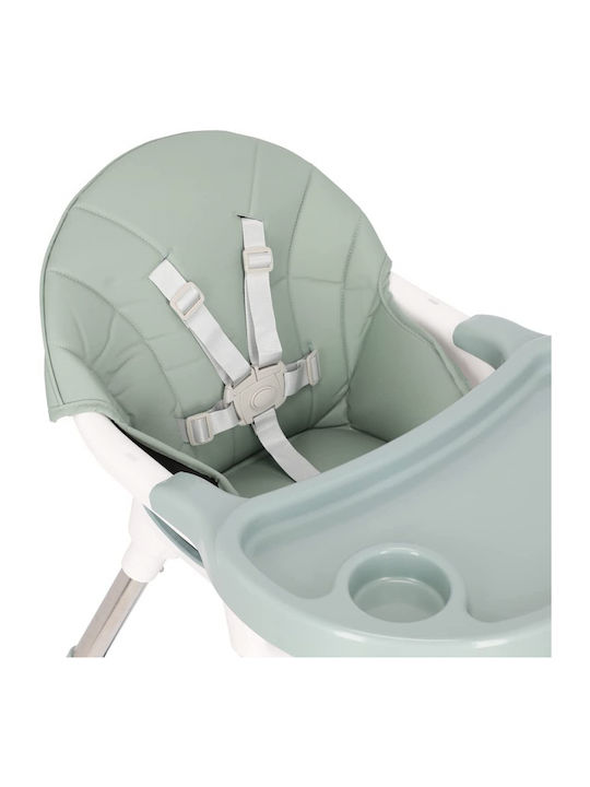 Scaun Înalt De Masă Bebe Verde