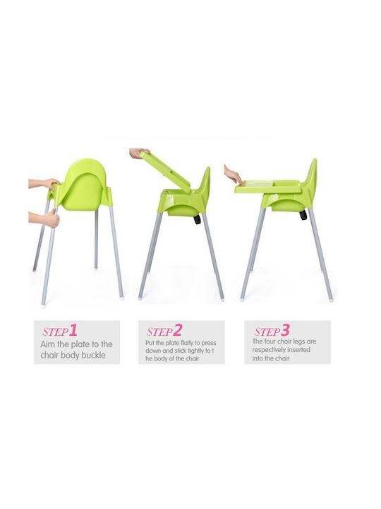 Little Mom Infant Baby Highchair Pink BH-501