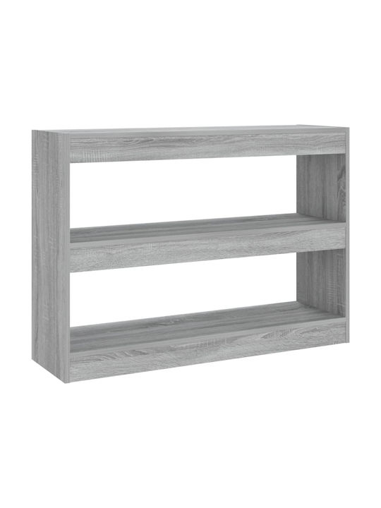 Bibliothek Grau / Sonoma 100x30x72cm