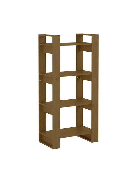 Brown Bookcase 60x35x125cm