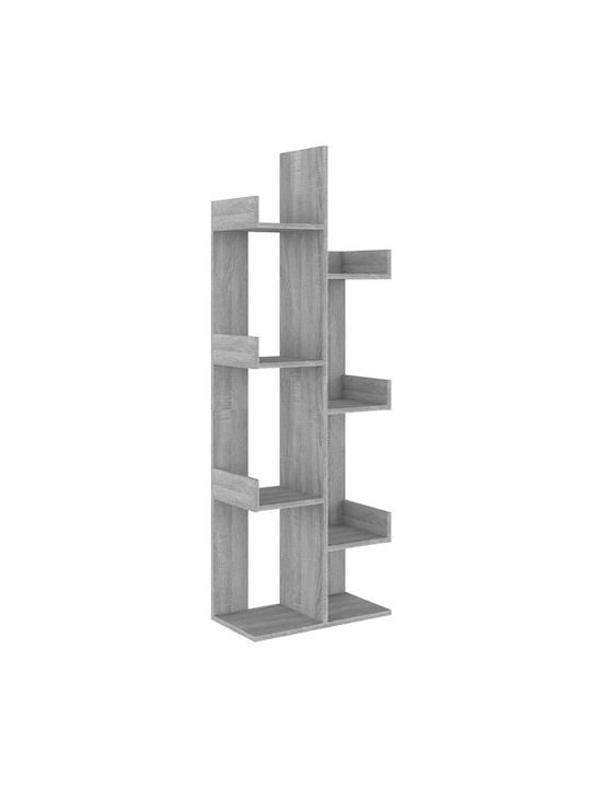 Βιβλιοθήκη Γκρι 48x25.5x140εκ.