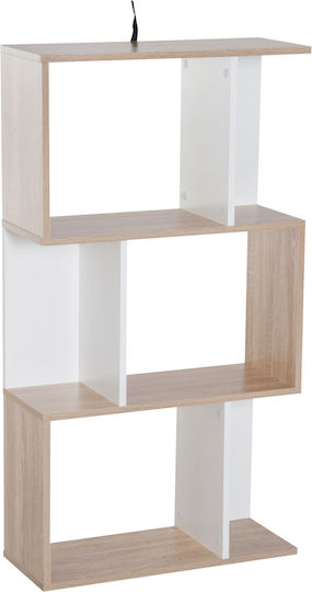 Βιβλιοθήκη Μπεζ 60x24x111.4εκ. 833-452