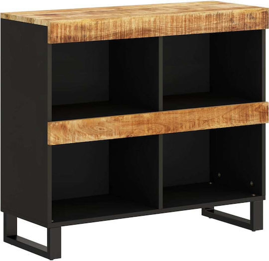 Βιβλιοθήκη Μαύρη 85x33x75εκ. Βιβλιοθήκη Μαύρη 85x33x75εκ.