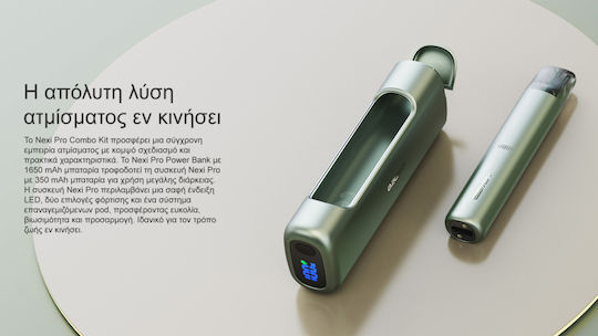 Aspire Nexi Pro Pod Kit 2ml με Ενσωματωμένη Μπαταρία 1650mAh Silver