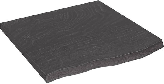 Wall Shelf 60x60x4cm Brown Wall Shelf 60x60x4cm Brown