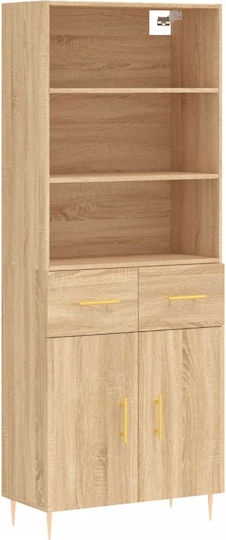 Βιβλιοθήκη 69.5x34x180εκ. Βιβλιοθήκη 69.5x34x180εκ.