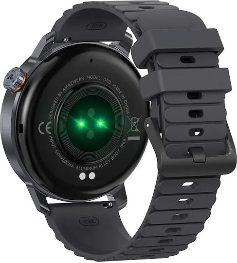 Kospet Kospet Aluminium 46mm Smartwatch mit Herzfrequenzmesser (Graphit)