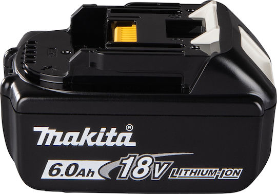 Makita Makita Lithium Werkzeugbatterie 18V mit Batteriekapazität 6Ah