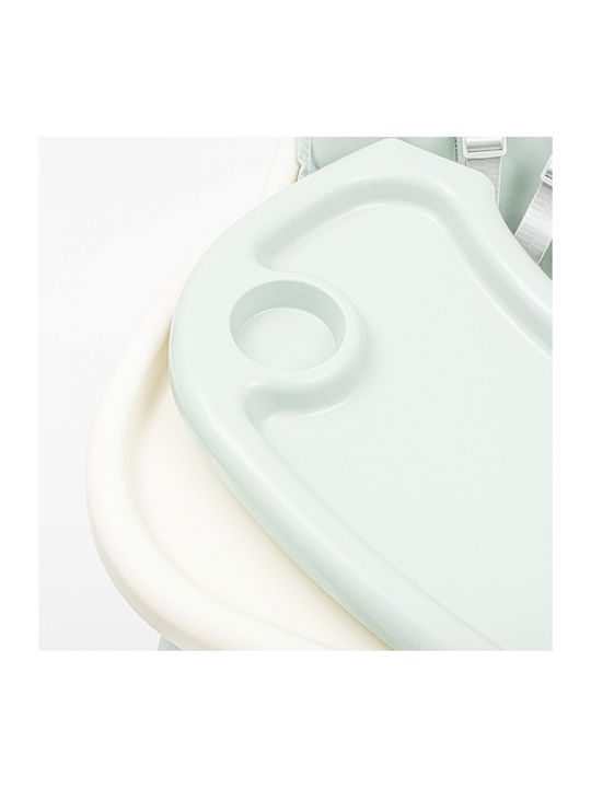 BabyMix Nora Scaun Înalt De Masă Bebe Pliabil Verde