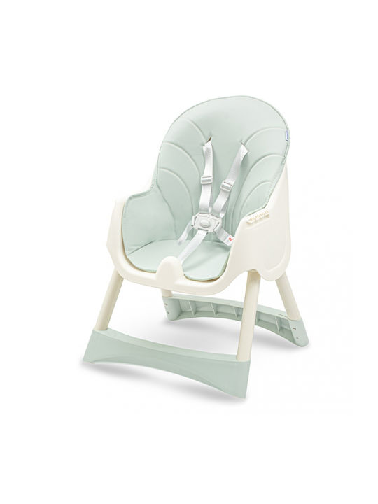 BabyMix Nora Scaun Înalt De Masă Bebe Pliabil Verde