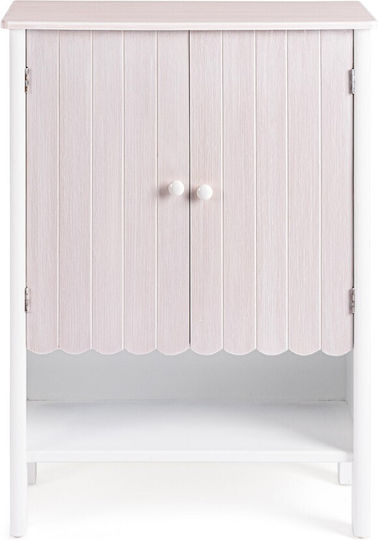 Sideboard Fayel Wooden White 60.5x33x82cm