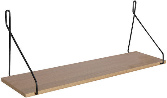 Shelf Wall Tars 72x20x27cm Sonoma-black Shelf Wall Tars 72x20x27cm Sonoma-black